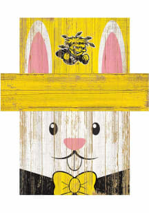 Wichita State Shockers Easter Bunny Head Sign