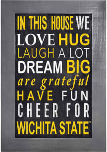 Wichita State Shockers In This House Picture Frame