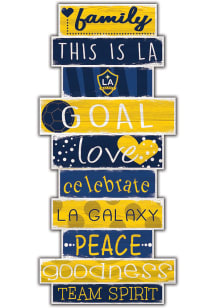 LA Galaxy Celebrations Stack 24 Inch Sign