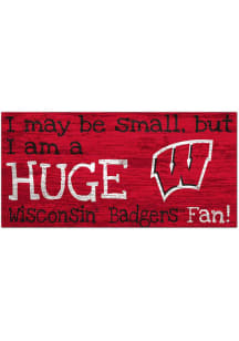 Wisconsin Badgers Huge Fan Sign