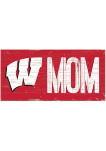 Wisconsin Badgers MOM Sign