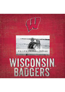 Wisconsin Badgers Team 10x10 Picture Frame