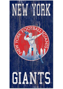 New York Giants Heritage Logo 6x12 Sign