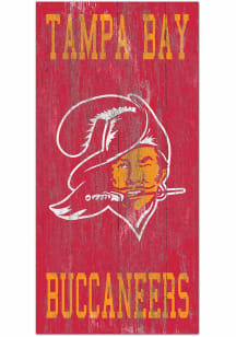 Tampa Bay Buccaneers Heritage Logo 6x12 Sign