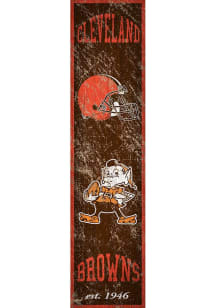 Cleveland Browns Heritage Banner 6x24 Sign