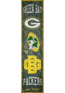 Green Bay Packers Heritage Banner 6x24 Sign