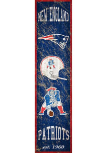 New England Patriots Heritage Banner 6x24 Sign