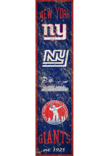 New York Giants Heritage Banner 6x24 Sign