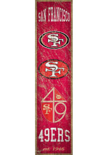 San Francisco 49ers Heritage Banner 6x24 Sign