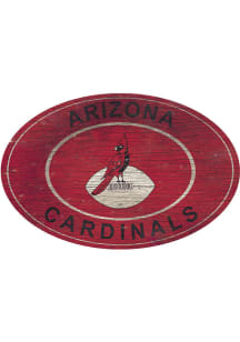 Arizona Cardinals 46in Heritage Oval Sign