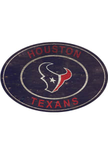Houston Texans 46in Heritage Oval Sign