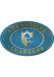 Los Angeles Chargers 46in Heritage Oval Sign