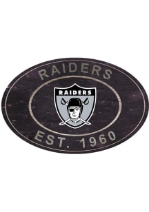 Las Vegas Raiders 46in Heritage Oval Sign