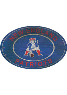 New England Patriots 46in Heritage Oval Sign