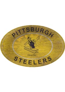 Pittsburgh Steelers 46in Heritage Oval Sign