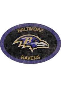 Baltimore Ravens 46in Oval Sign