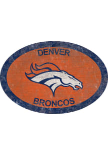 Denver Broncos 46in Oval Sign