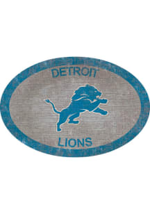 Detroit Lions 46in Oval Sign