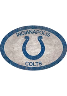Indianapolis Colts 46in Oval Sign