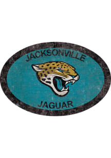 Jacksonville Jaguars 46in Oval Sign