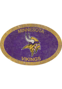 Minnesota Vikings 46in Oval Sign