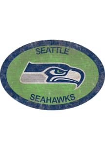 Seattle Seahawks 46in Oval Sign