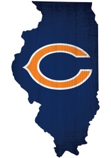 Chicago Bears State Cutout Sign