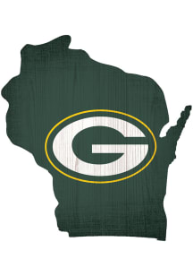 Green Bay Packers State Cutout Sign