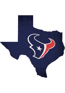 Houston Texans State Cutout Sign