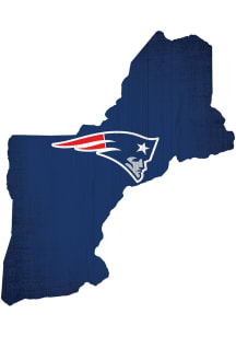 New England Patriots State Cutout Sign