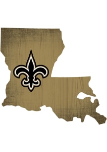 New Orleans Saints State Cutout Sign