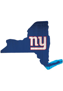 New York Giants State Cutout Sign