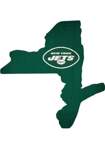 New York Jets State Cutout Sign