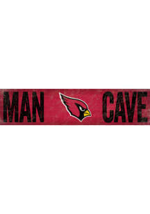 Arizona Cardinals Man Cave 6x24 Sign
