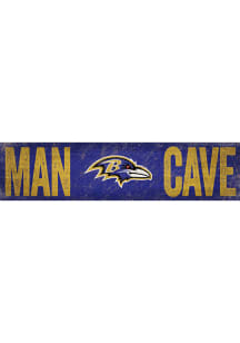 Baltimore Ravens Man Cave 6x24 Sign