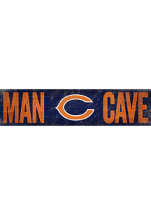 Chicago Bears Man Cave 6x24 Sign