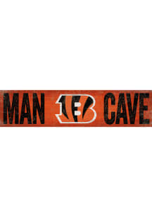 Cincinnati Bengals Man Cave 6x24 Sign