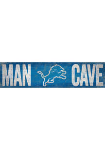 Detroit Lions Man Cave 6x24 Sign