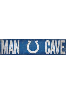 Indianapolis Colts Man Cave 6x24 Sign