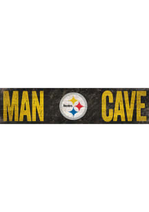 Pittsburgh Steelers Man Cave 6x24 Sign