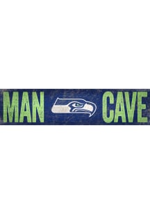 Seattle Seahawks Man Cave 6x24 Sign