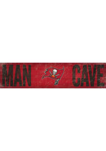 Tampa Bay Buccaneers Man Cave 6x24 Sign