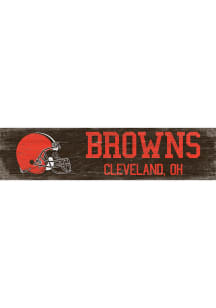 Cleveland Browns 6x24 Sign