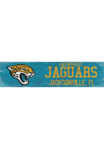 Jacksonville Jaguars 6x24 Sign