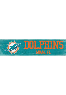 Miami Dolphins 6x24 Sign