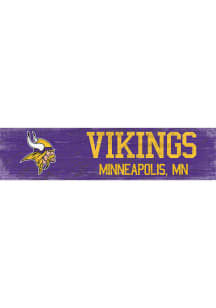 Minnesota Vikings 6x24 Sign