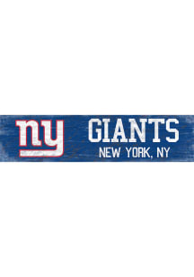 New York Giants 6x24 Sign