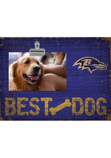 Baltimore Ravens Best Dog Clip Picture Frame