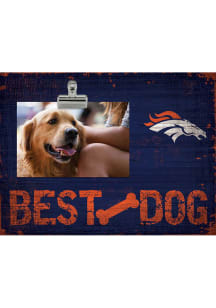 Denver Broncos Best Dog Clip Picture Frame