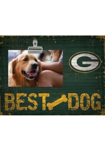 Green Bay Packers Best Dog Clip Picture Frame